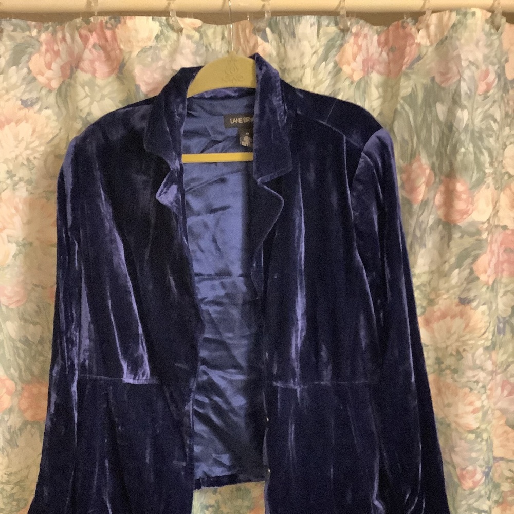 Velvet blazer